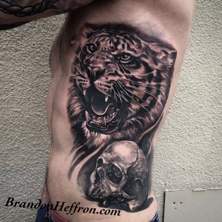 Brandon Heffron - Tiger and Skull